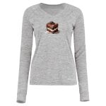 Women's Electrify CoolCore® Long Sleeve V-Neck T-Shirt Thumbnail