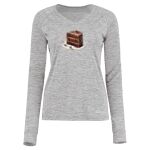 Women's Electrify CoolCore® Long Sleeve V-Neck T-Shirt Thumbnail