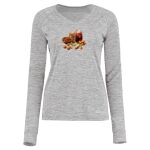 Women's Electrify CoolCore® Long Sleeve V-Neck T-Shirt Thumbnail