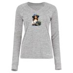 Women's Electrify CoolCore® Long Sleeve V-Neck T-Shirt Thumbnail