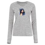 Women's Electrify CoolCore® Long Sleeve V-Neck T-Shirt Thumbnail