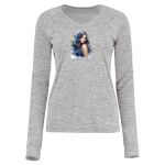 Women's Electrify CoolCore® Long Sleeve V-Neck T-Shirt Thumbnail