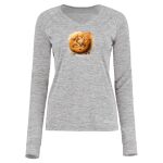 Women's Electrify CoolCore® Long Sleeve V-Neck T-Shirt Thumbnail