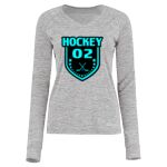 Women's Electrify CoolCore® Long Sleeve V-Neck T-Shirt Thumbnail