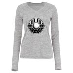 Women's Electrify CoolCore® Long Sleeve V-Neck T-Shirt Thumbnail