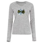 Women's Electrify CoolCore® Long Sleeve V-Neck T-Shirt Thumbnail