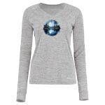 Women's Electrify CoolCore® Long Sleeve V-Neck T-Shirt Thumbnail