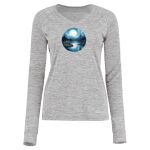 Women's Electrify CoolCore® Long Sleeve V-Neck T-Shirt Thumbnail