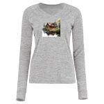 Women's Electrify CoolCore® Long Sleeve V-Neck T-Shirt Thumbnail