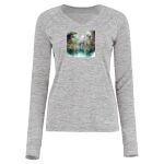 Women's Electrify CoolCore® Long Sleeve V-Neck T-Shirt Thumbnail