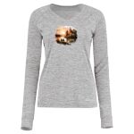 Women's Electrify CoolCore® Long Sleeve V-Neck T-Shirt Thumbnail