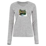 Women's Electrify CoolCore® Long Sleeve V-Neck T-Shirt Thumbnail