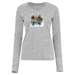 Women's Electrify CoolCore® Long Sleeve V-Neck T-Shirt Thumbnail