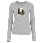 Women's Electrify CoolCore® Long Sleeve V-Neck T-Shirt Thumbnail