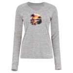 Women's Electrify CoolCore® Long Sleeve V-Neck T-Shirt Thumbnail