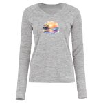 Women's Electrify CoolCore® Long Sleeve V-Neck T-Shirt Thumbnail