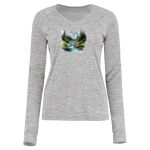 Women's Electrify CoolCore® Long Sleeve V-Neck T-Shirt Thumbnail