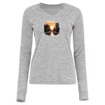 Women's Electrify CoolCore® Long Sleeve V-Neck T-Shirt Thumbnail