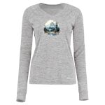 Women's Electrify CoolCore® Long Sleeve V-Neck T-Shirt Thumbnail