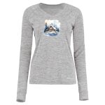 Women's Electrify CoolCore® Long Sleeve V-Neck T-Shirt Thumbnail