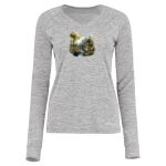 Women's Electrify CoolCore® Long Sleeve V-Neck T-Shirt Thumbnail