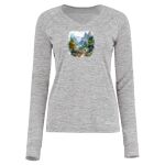 Women's Electrify CoolCore® Long Sleeve V-Neck T-Shirt Thumbnail