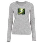 Women's Electrify CoolCore® Long Sleeve V-Neck T-Shirt Thumbnail