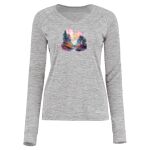 Women's Electrify CoolCore® Long Sleeve V-Neck T-Shirt Thumbnail