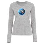 Women's Electrify CoolCore® Long Sleeve V-Neck T-Shirt Thumbnail