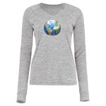 Women's Electrify CoolCore® Long Sleeve V-Neck T-Shirt Thumbnail