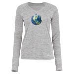 Women's Electrify CoolCore® Long Sleeve V-Neck T-Shirt Thumbnail