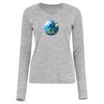 Women's Electrify CoolCore® Long Sleeve V-Neck T-Shirt Thumbnail