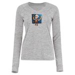 Women's Electrify CoolCore® Long Sleeve V-Neck T-Shirt Thumbnail