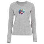 Women's Electrify CoolCore® Long Sleeve V-Neck T-Shirt Thumbnail