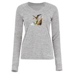 Women's Electrify CoolCore® Long Sleeve V-Neck T-Shirt Thumbnail