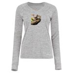 Women's Electrify CoolCore® Long Sleeve V-Neck T-Shirt Thumbnail