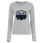 Women's Electrify CoolCore® Long Sleeve V-Neck T-Shirt Thumbnail