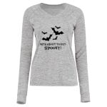 Women's Electrify CoolCore® Long Sleeve V-Neck T-Shirt Thumbnail