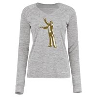 Women's Electrify CoolCore® Long Sleeve V-Neck T-Shirt Thumbnail