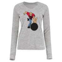 Women's Electrify CoolCore® Long Sleeve V-Neck T-Shirt Thumbnail