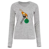 Women's Electrify CoolCore® Long Sleeve V-Neck T-Shirt Thumbnail