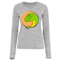 Women's Electrify CoolCore® Long Sleeve V-Neck T-Shirt Thumbnail