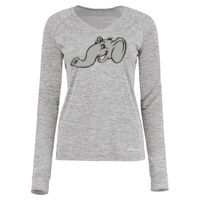 Women's Electrify CoolCore® Long Sleeve V-Neck T-Shirt Thumbnail