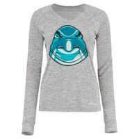 Women's Electrify CoolCore® Long Sleeve V-Neck T-Shirt Thumbnail