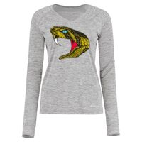 Women's Electrify CoolCore® Long Sleeve V-Neck T-Shirt Thumbnail