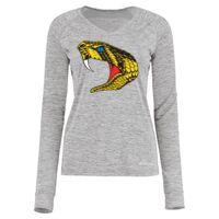 Women's Electrify CoolCore® Long Sleeve V-Neck T-Shirt Thumbnail