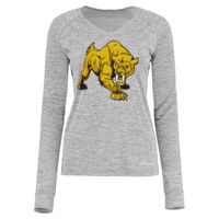 Women's Electrify CoolCore® Long Sleeve V-Neck T-Shirt Thumbnail