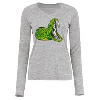 Women's Electrify CoolCore® Long Sleeve V-Neck T-Shirt Thumbnail