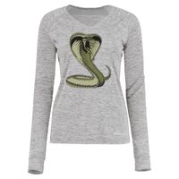 Women's Electrify CoolCore® Long Sleeve V-Neck T-Shirt Thumbnail