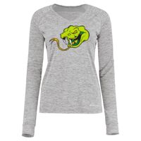 Women's Electrify CoolCore® Long Sleeve V-Neck T-Shirt Thumbnail